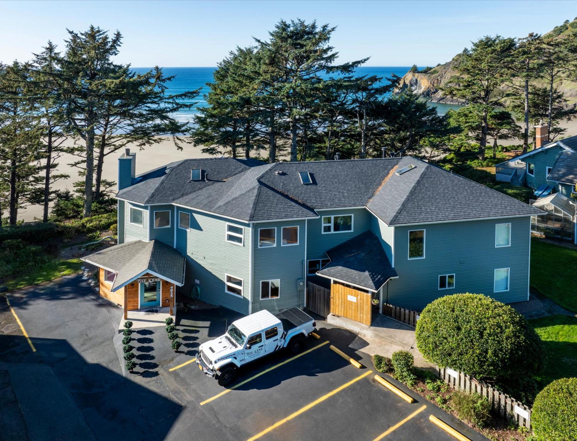 Tyee Lodge Bed And Breakfast Newport Kulesi Dış mekan fotoğraf
